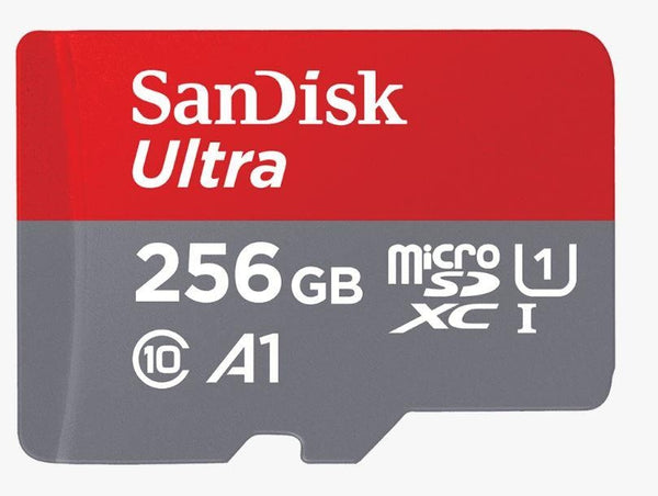 SANDISK 256GB Ultra microSD SDHC SDXC UHS-I Memory Card 100MB/s Full HD Class 10 Speed Google Play Store App for Android Smartphone Tablet SANDISK