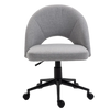 Fabric Office Chair Computer Upholstered Swivel Home Desk Chair  Grey Deals499