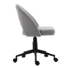Fabric Office Chair Computer Upholstered Swivel Home Desk Chair  Grey Deals499