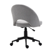 Fabric Office Chair Computer Upholstered Swivel Home Desk Chair  Grey Deals499