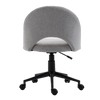 Fabric Office Chair Computer Upholstered Swivel Home Desk Chair  Grey Deals499