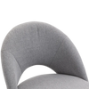 Fabric Office Chair Computer Upholstered Swivel Home Desk Chair  Grey Deals499