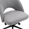 Fabric Office Chair Computer Upholstered Swivel Home Desk Chair  Grey Deals499