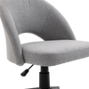 Fabric Office Chair Computer Upholstered Swivel Home Desk Chair  Grey Deals499