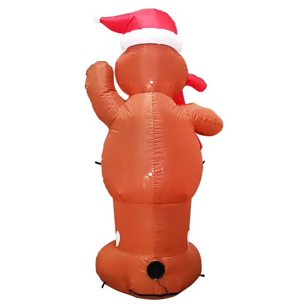 Festiss 1.5m Gingerbread Man Christmas Inflatable with LED FS-INF-06 Deals499