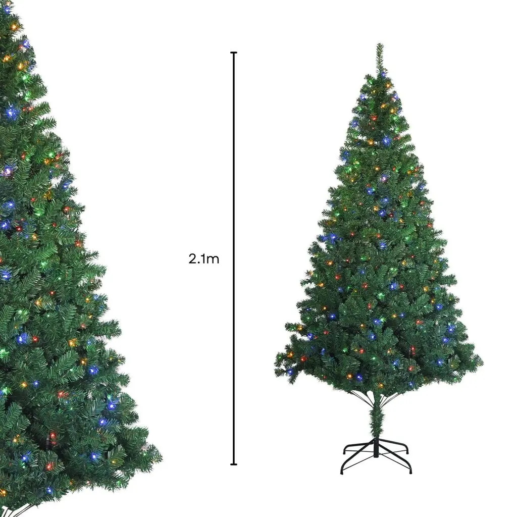 Festiss 2.1m Christmas Tree With 4 Colour LED FS-TREE-06 Deals499