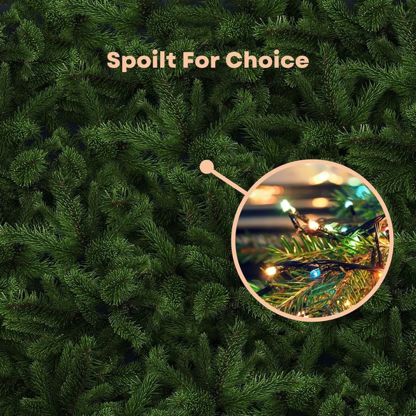 Festiss 2.4m Christmas Tree with 4 Colour LED FS-TREE-07 Deals499