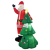 Festiss 2.5m Santa and Christmas Tree Christmas Inflatable with LED FS-INF-01 Deals499