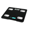 Fit Smart Electronic Floor Body Scale Black Digital LCD Glass Tracker Bathroom Deals499
