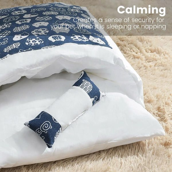Floofi Pet Sleeping Bag (L size Fortune Cat) FI-PB-102-KT from Deals499 at Deals499