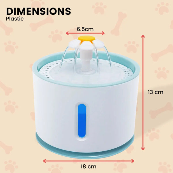Floofi Pet Water Fountain 2.4L (Blue) FI-WD-113-ZM Deals499