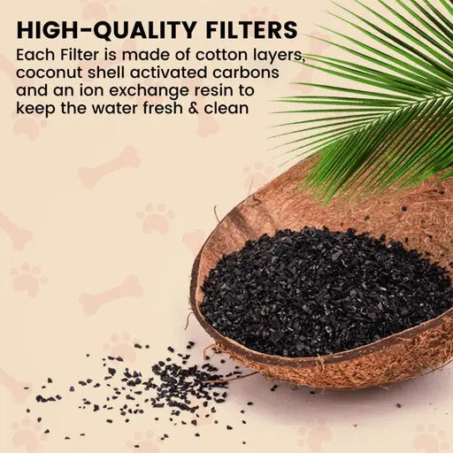 Floofi Pet Water Fountain 2.4L with Stainless Steel FI-WD-107-ZM Deals499