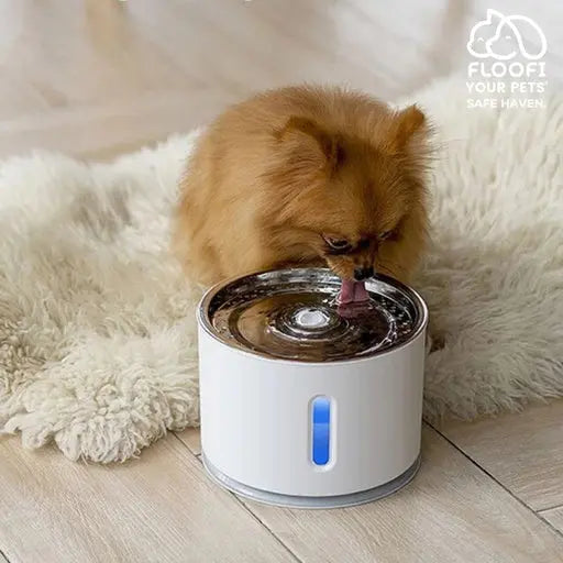 Floofi Pet Water Fountain 2.4L with Stainless Steel FI-WD-107-ZM Deals499