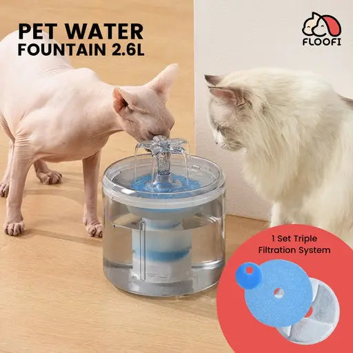 Floofi Pet Water Fountain 2.6L FI-WD-106-ZM Deals499