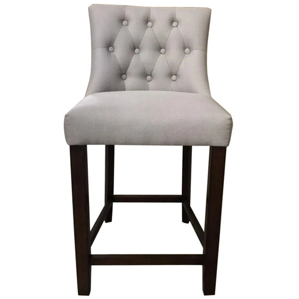 Florence  2pc High Fabric Dining Chair Bar Stool French Provincial Solid Timber Deals499