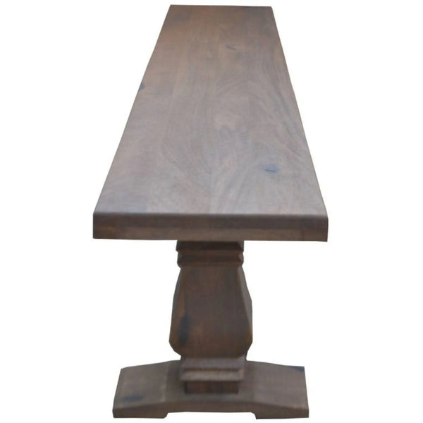 Florence  2pc Timber Dining Table Seat Bench 230cm French Provincial Pedestal Deals499