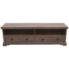Florence  ETU Entertainment TV Unit 180cm 2 Drawer Solid Mango Timber Wood Deals499