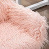 Fluffy Office Chair Faux Fur Modern Swivel Desk Chair for Women And Girls-Pink Deals499
