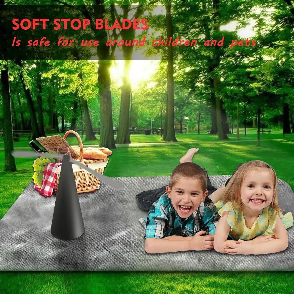 Fly Free Entertaining Chemical Free Fly Repellent Fly Fan Indoor Outdoor Home Deals499