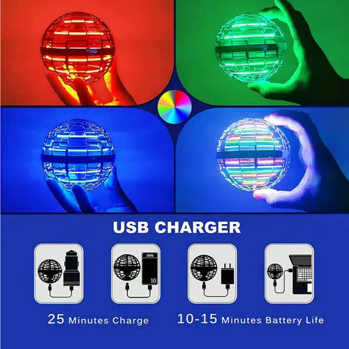 Flying Ball Flynova Pro Spinner Hand Mini Helicopter Drone Hover UFO Toys Gifts Deals499