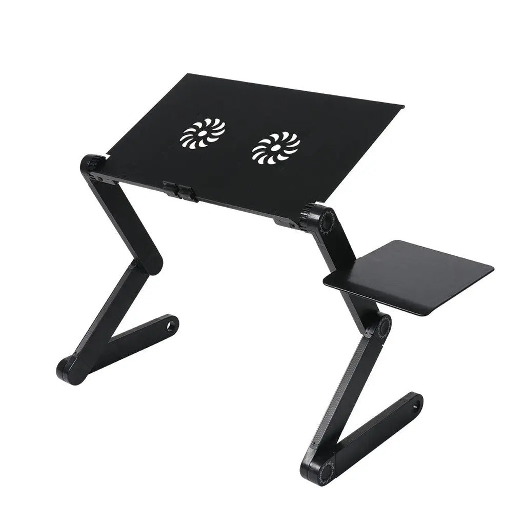Foldable Laptop Desk Adjustable Stand Sofa Table Tray Mouse Board Portable Riser Deals499