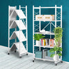 Foldable Storage Shelf Display Rack Bookshelf Bookcase Shelving Metal Organiser Deals499