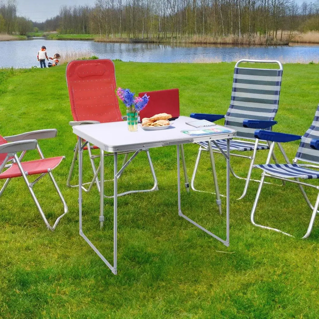 Folding Camping Table Aluminium Portable Outdoor Picnic Foldable Tables BBQ Desk Deals499