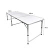 Folding Camping Table Aluminium Portable Picnic Outdoor Foldable Tables 180cm Deals499