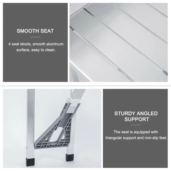 Folding Camping Table with Stools Set Portable Picnic Outdoor Garden BBQ Setting Deals499