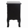 French Bedside Table Nightstand Black Set of 2 Deals499