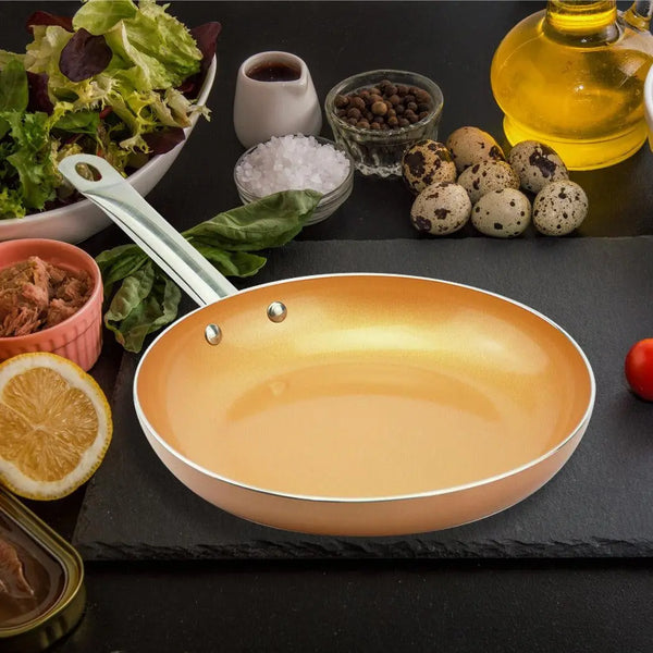 Frypan Frying Pan Non Stick Stainless Steel Fry Pans Kitchen Cookware 24.2CM Deals499