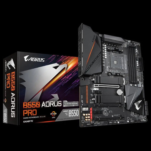 GIGABYTE B550 AORUS PRO V2 AMD Ryzen ATX Motherboard 4xDDR46xSATA 2xM.2 HDMI LAN RAID 3xPCIEx16 2xPCIEx1 4xUSB3.2 1xUSB-C GIGABYTE