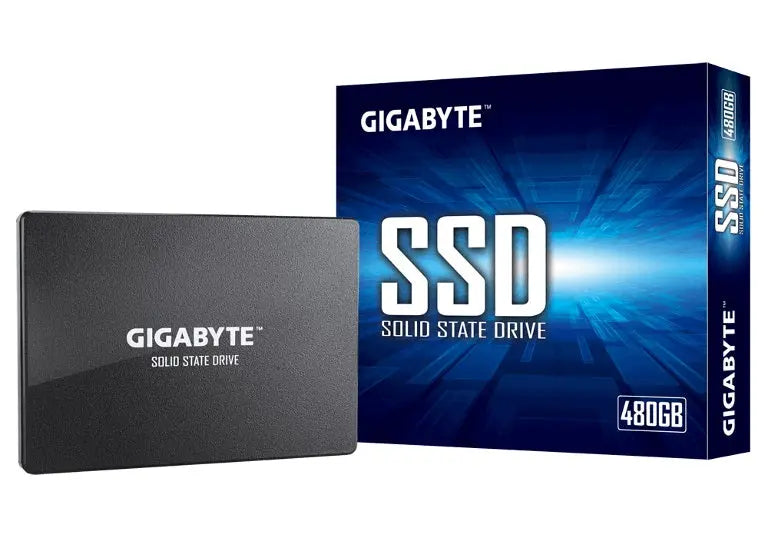 GIGABYTE SSD 480GB 2.5' SATA3 6Gb/s 550/480 MB/s 75K/70K 200TBW 2M hrs MTBF HMB TRIM & SMART Solid State Drive 3yrs Wty GIGABYTE