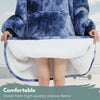 GOMINIMO Hoodie Blanket Adult Tie-Dyed Blue GO-HB-127-AYS from Deals499 at Deals499