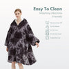 GOMINIMO Hoodie Blanket Adult Tie-Dyed Grey GO-HB-128-AYS from Deals499 at Deals499