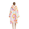GOMINIMO Hoodie Blanket Adult Tie-Dyed Orange GO-HB-124-AYS from Deals499 at Deals499