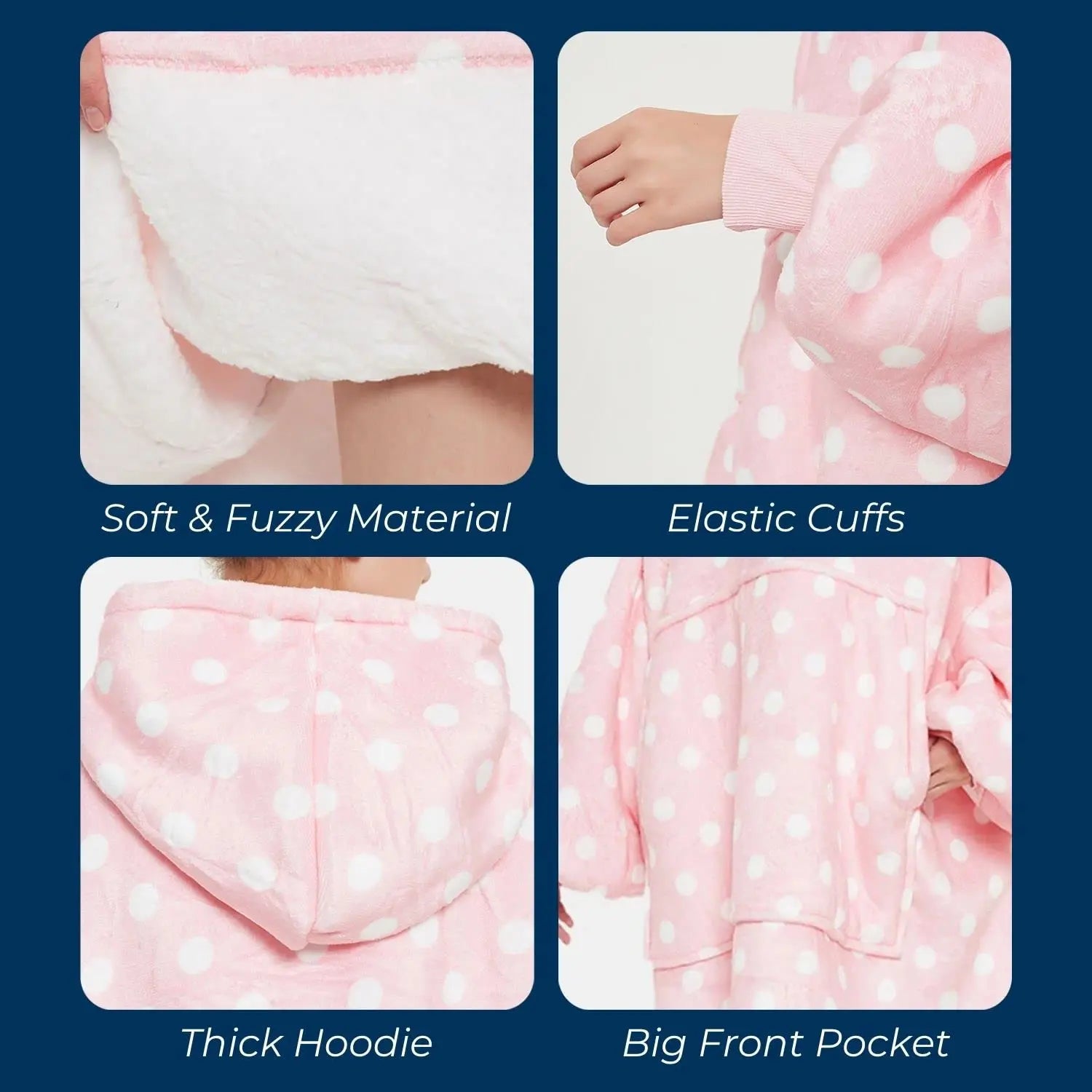 GOMINIMO Hoodie Blanket Kids Rainbow HM-HB-115-AYS from Deals499 at Deals499