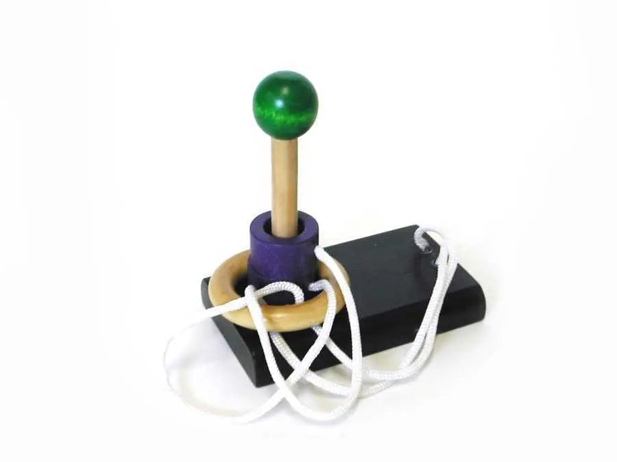 GREEN TOWER RING BRAINTEASER PUZZLE Deals499