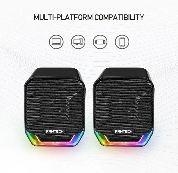 GS202 RGB LED Speakers Surround Sound for FPS CS Deals499