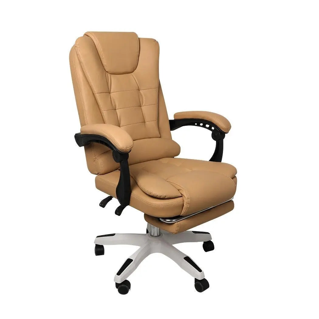 Gaming Chair Office Computer Seat Racing PU Leather Executive Footrest Racer Deals499
