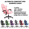 Gaming Chair Office Computer Seating Racing PU Executive Racer Recliner Large Green Deals499