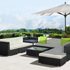 Gardeon 11PC Outdoor Furniture Sofa Set Wicker Garden Patio Lounge Deals499