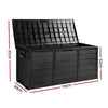 Gardeon 290L Outdoor Storage Box - All Black Deals499
