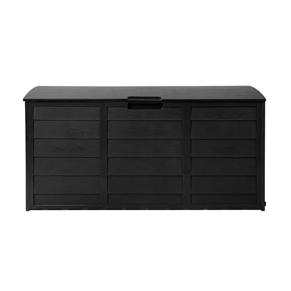 Gardeon 290L Outdoor Storage Box - All Black Deals499