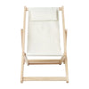 Gardeon Outdoor Chairs Sun Lounge Deck Beach Chair Folding Wooden Patio Furniture Beige Deals499