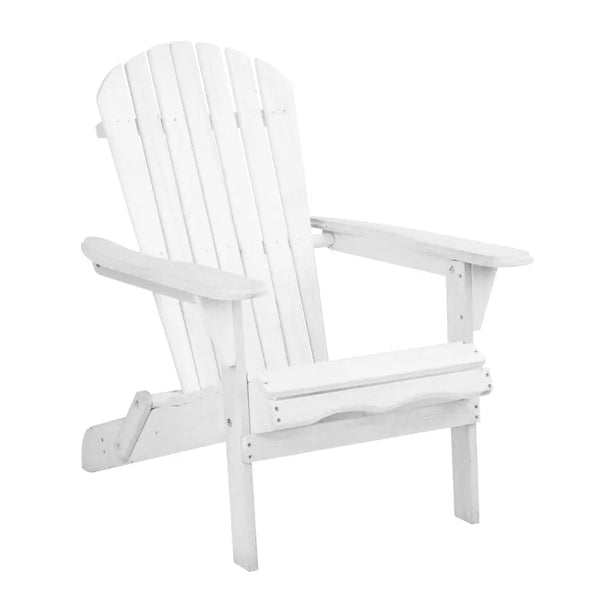 Gardeon Outdoor Furniture Adirondack Chairs Beach Chair Lounge Wooden Patio Garden Deals499
