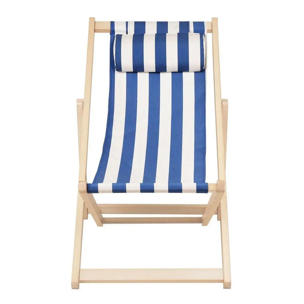 Gardeon Outdoor Furniture Sun Lounge Beach Chairs Deck Chair Folding Wooden Patio Deals499