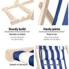 Gardeon Outdoor Furniture Sun Lounge Beach Chairs Deck Chair Folding Wooden Patio Deals499
