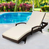 Gardeon Outdoor Sun Lounge - Brown Deals499