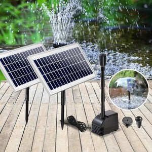 Gardeon Solar Pond Pump Water Fountain Filter Kit Outdoor Submersible Panel Deals499